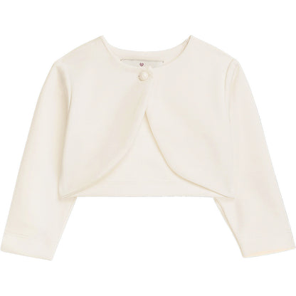 DANAMADE Bolero Baby DMAREI Jacke, Weste Ivory