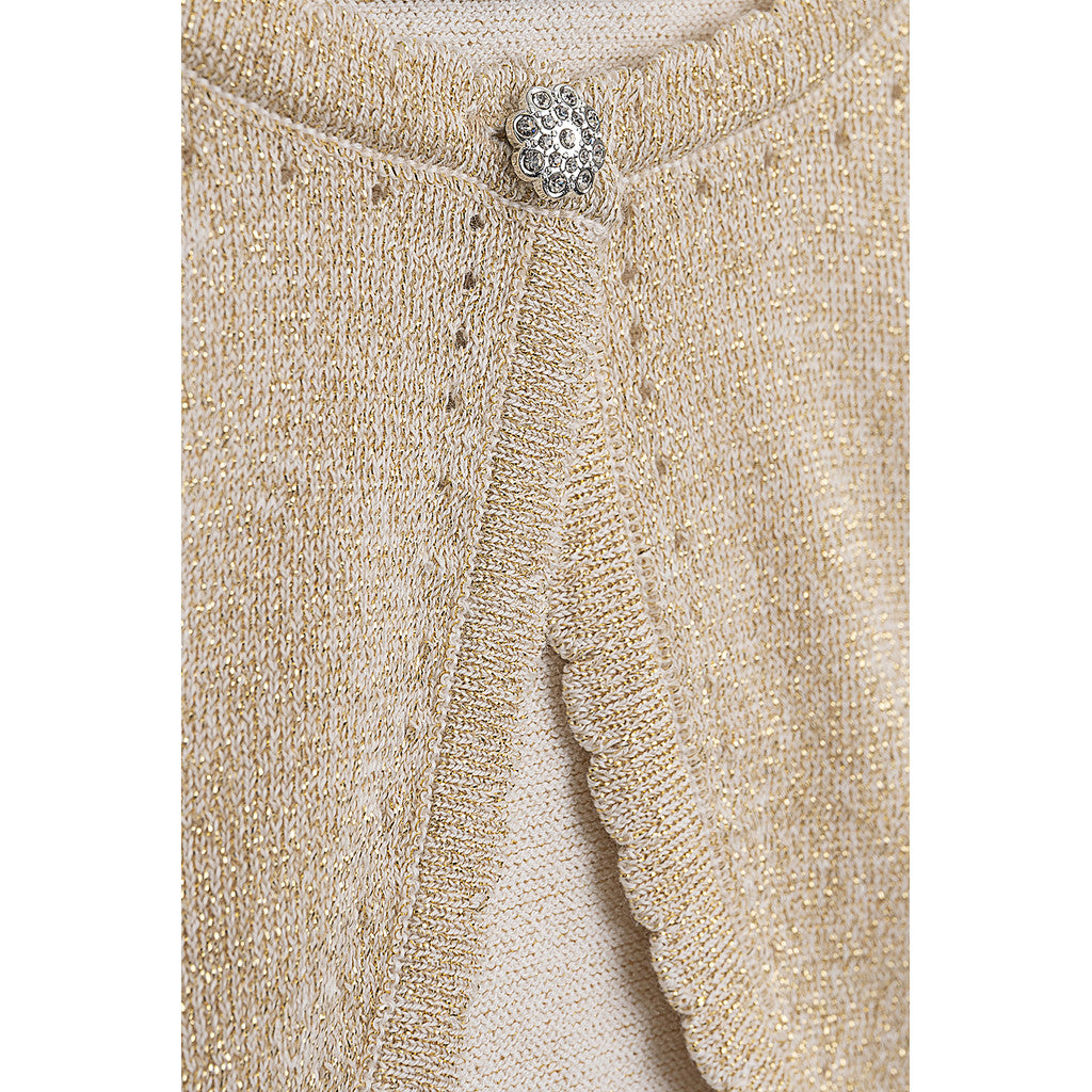 DANAMADE Bolero DLAYLA Jacke, Weste Gold