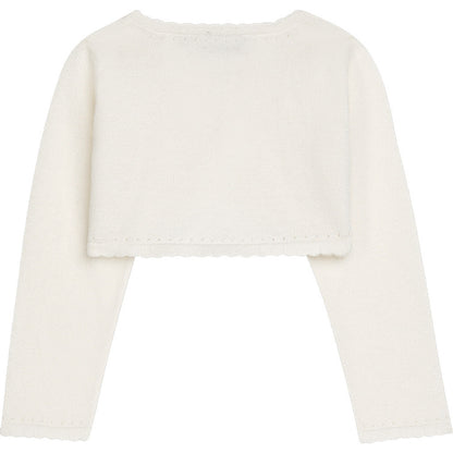 DANAMADE Bolero DLAYLA Jacke, Weste Ivory