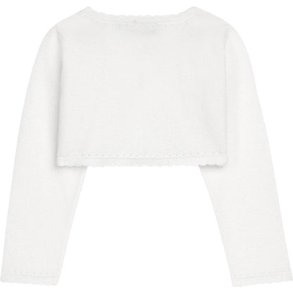 DANAMADE Bolero DLAYLA Jacke, Weste White