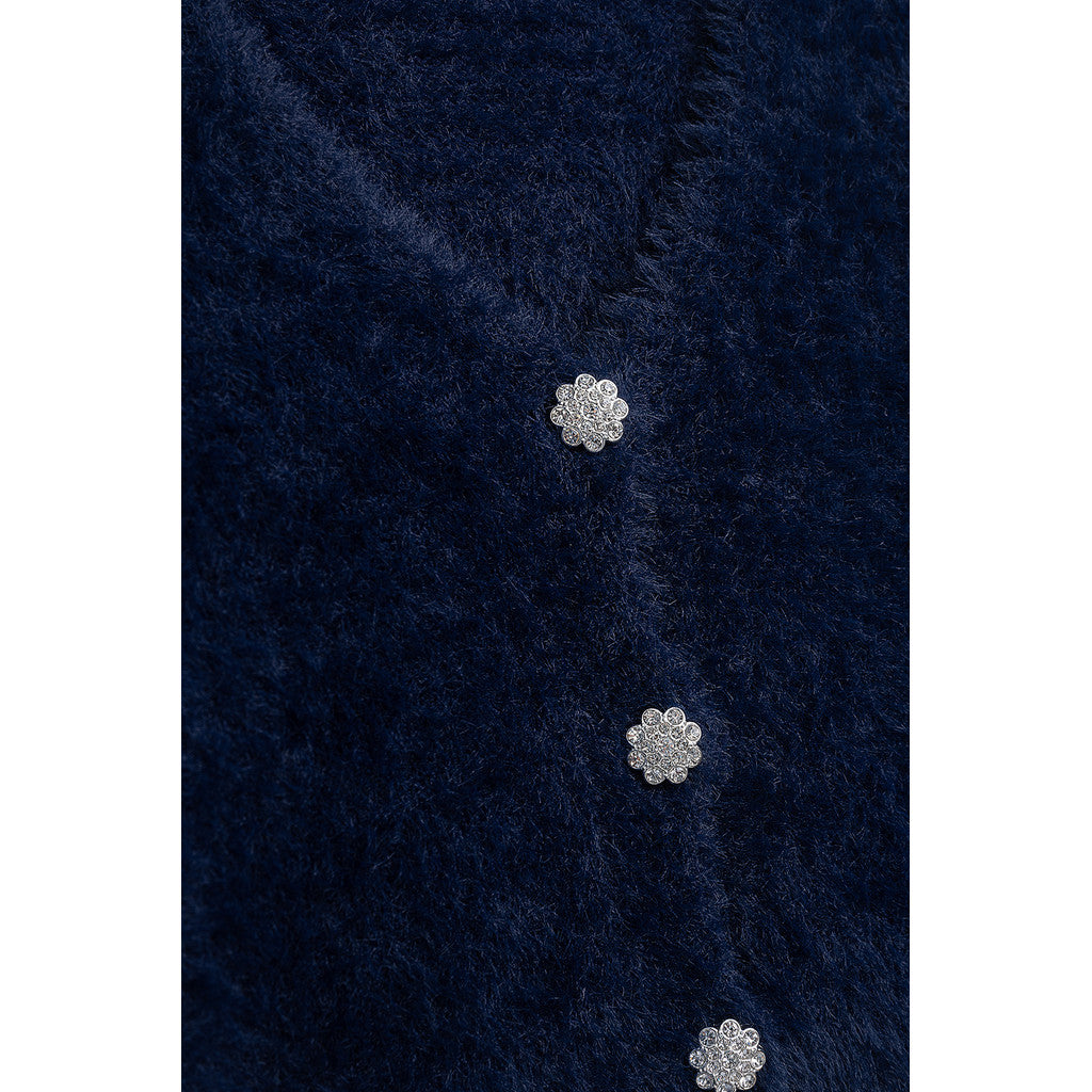 DANAMADE Cardigan DDALINE Jacke, Weste Navy