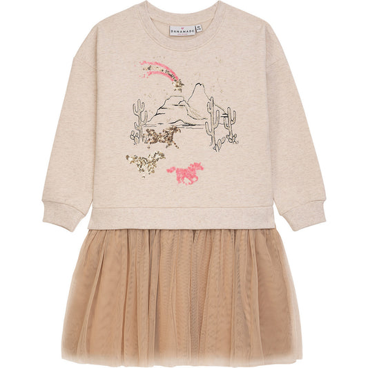 DANAMADE DCHRISTEL Dresses Crème