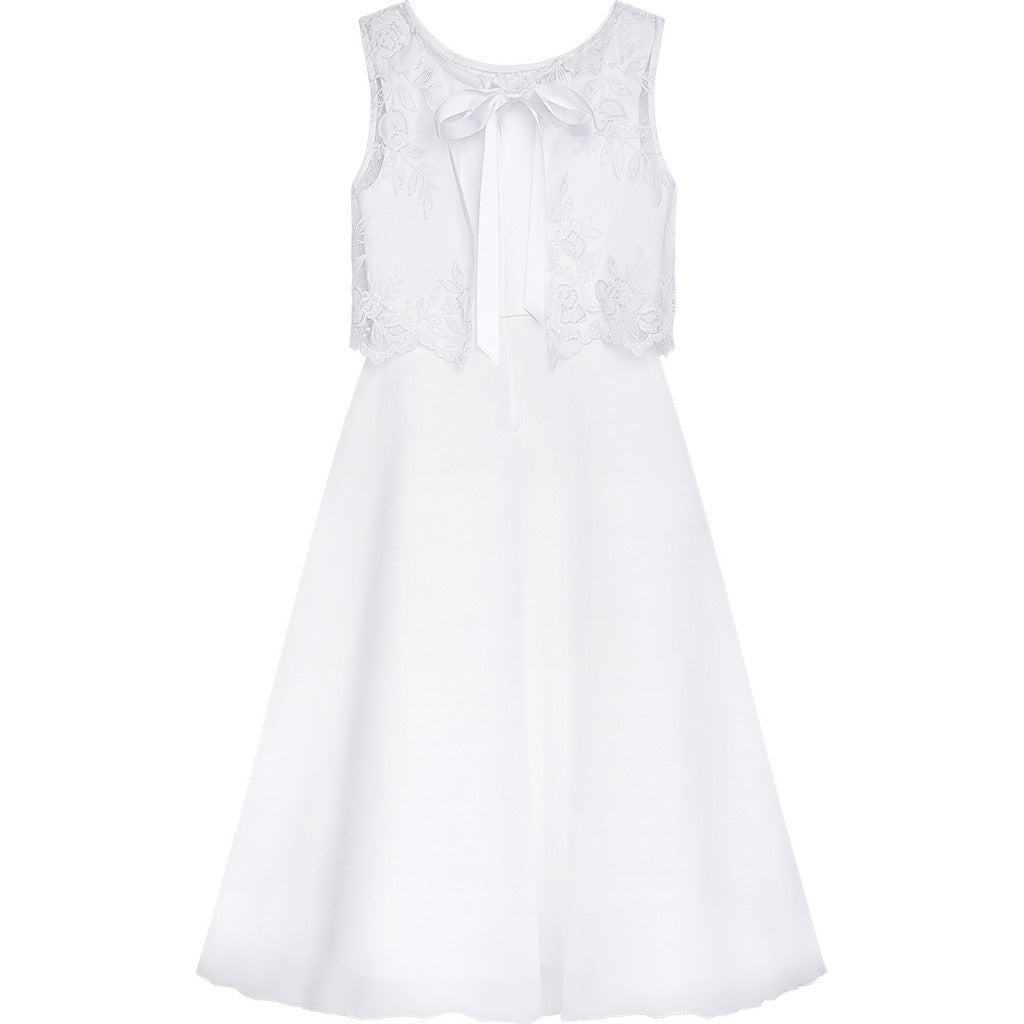 DANAMADE Dress Comfort DOTTILIE Dresses White