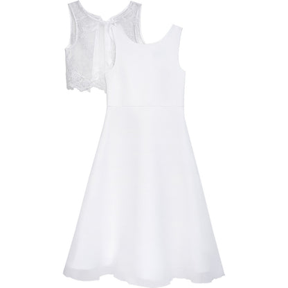 DANAMADE Dress Comfort DOTTILIE Dresses White