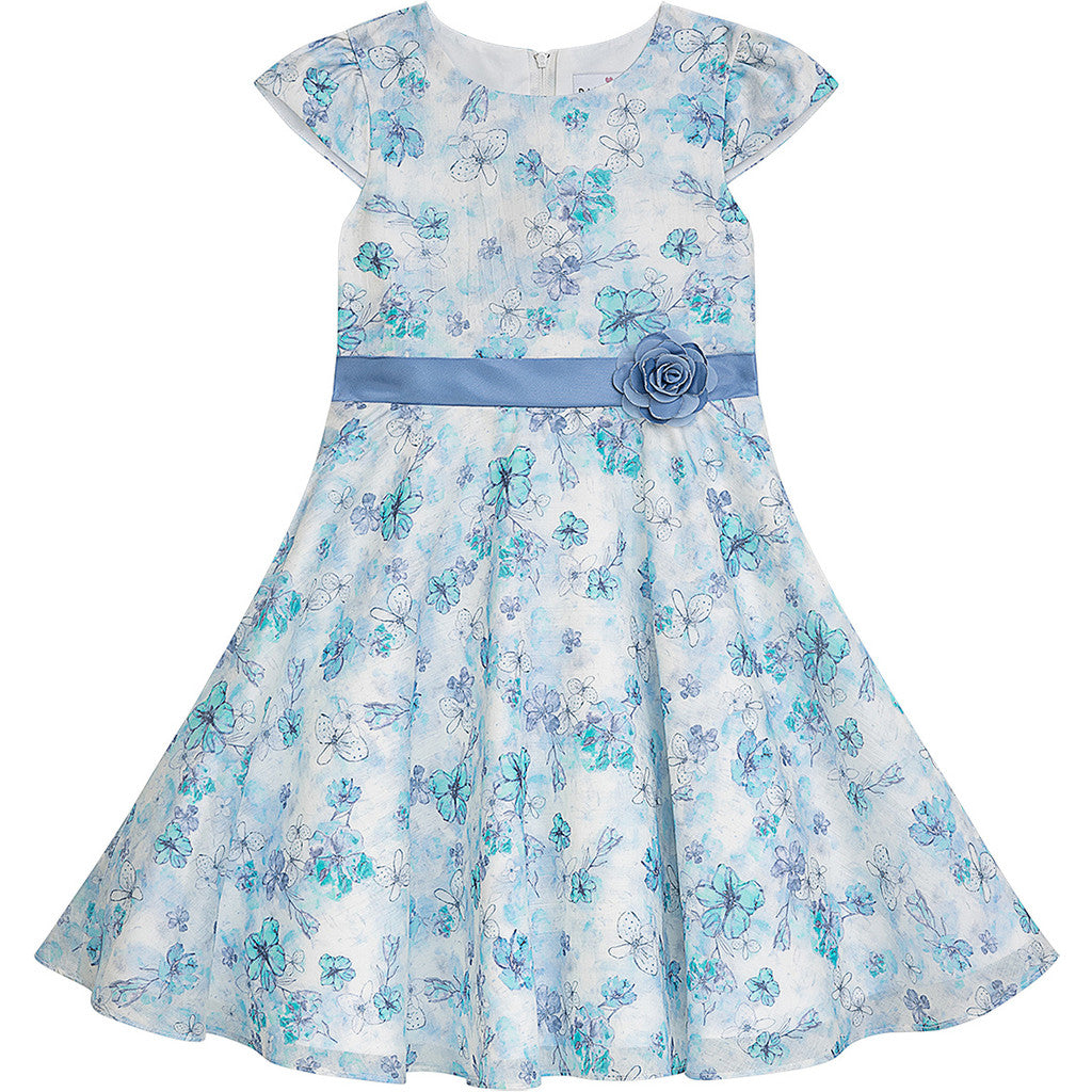 DANAMADE Dress DOTTILIA Dresses Blue