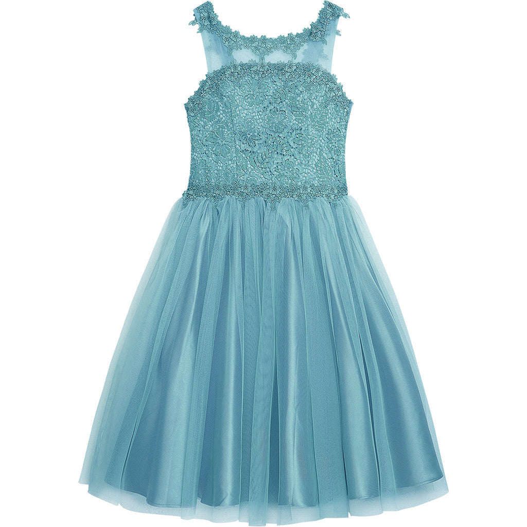 DANAMADE Dress DROSANA Dresses Smoke Blue