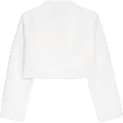 DANAMADE Gorgette Bolero DLENE Jacke, Weste White