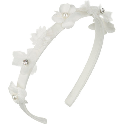 DANAMADE Haarreifen DKEAO Haar Schmuck Ivory