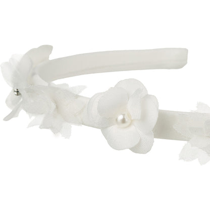 DANAMADE Haarreifen DKEAO Haar Schmuck Ivory