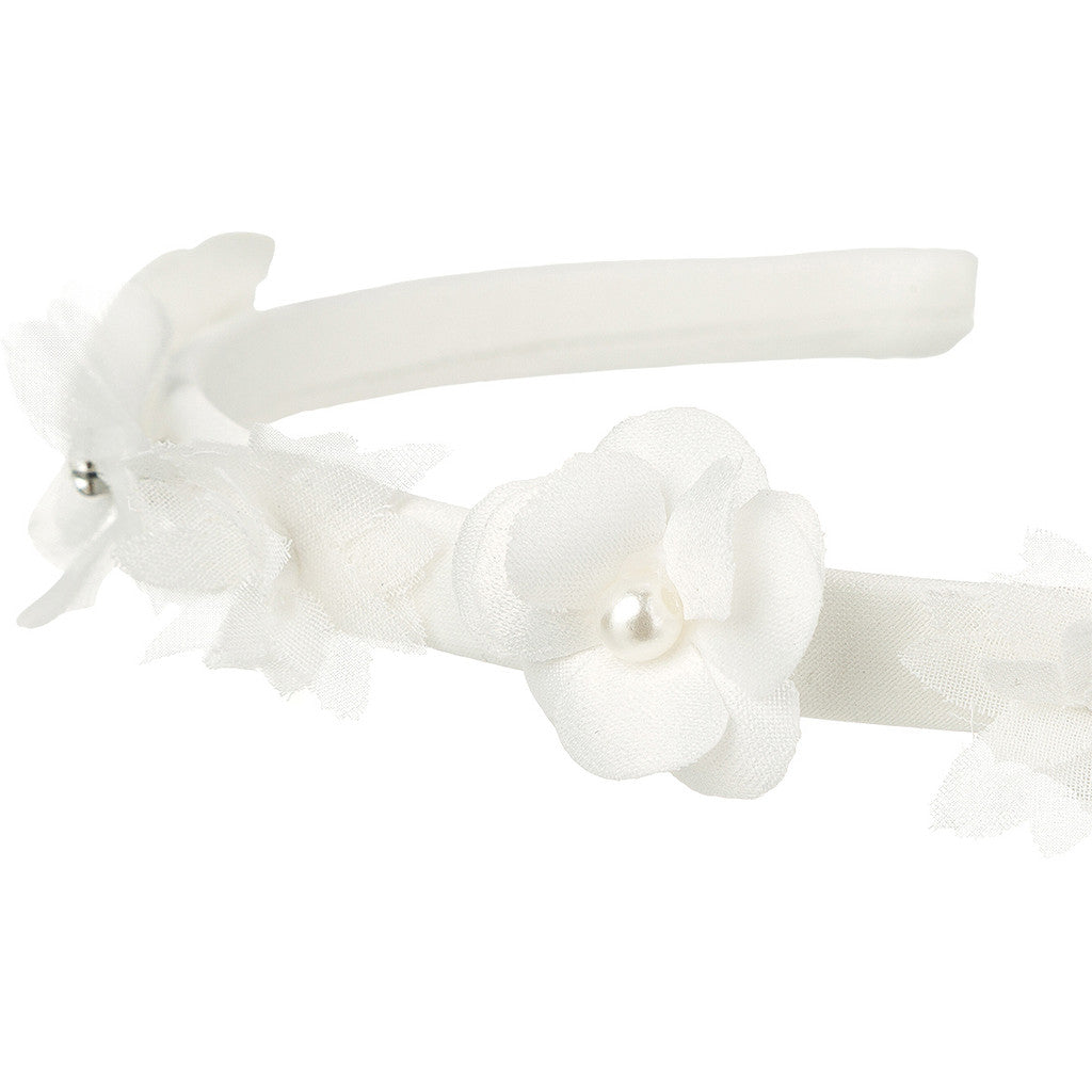 DANAMADE Haarreifen DKEAO Haar Schmuck Ivory