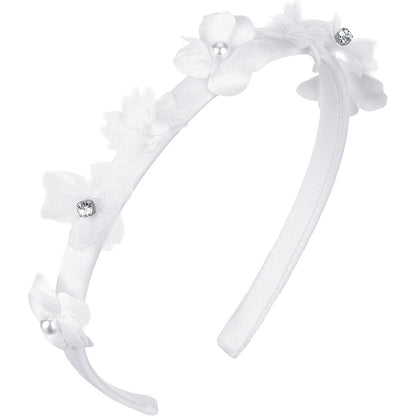 DANAMADE Haarreifen DKEAO Haar Schmuck White