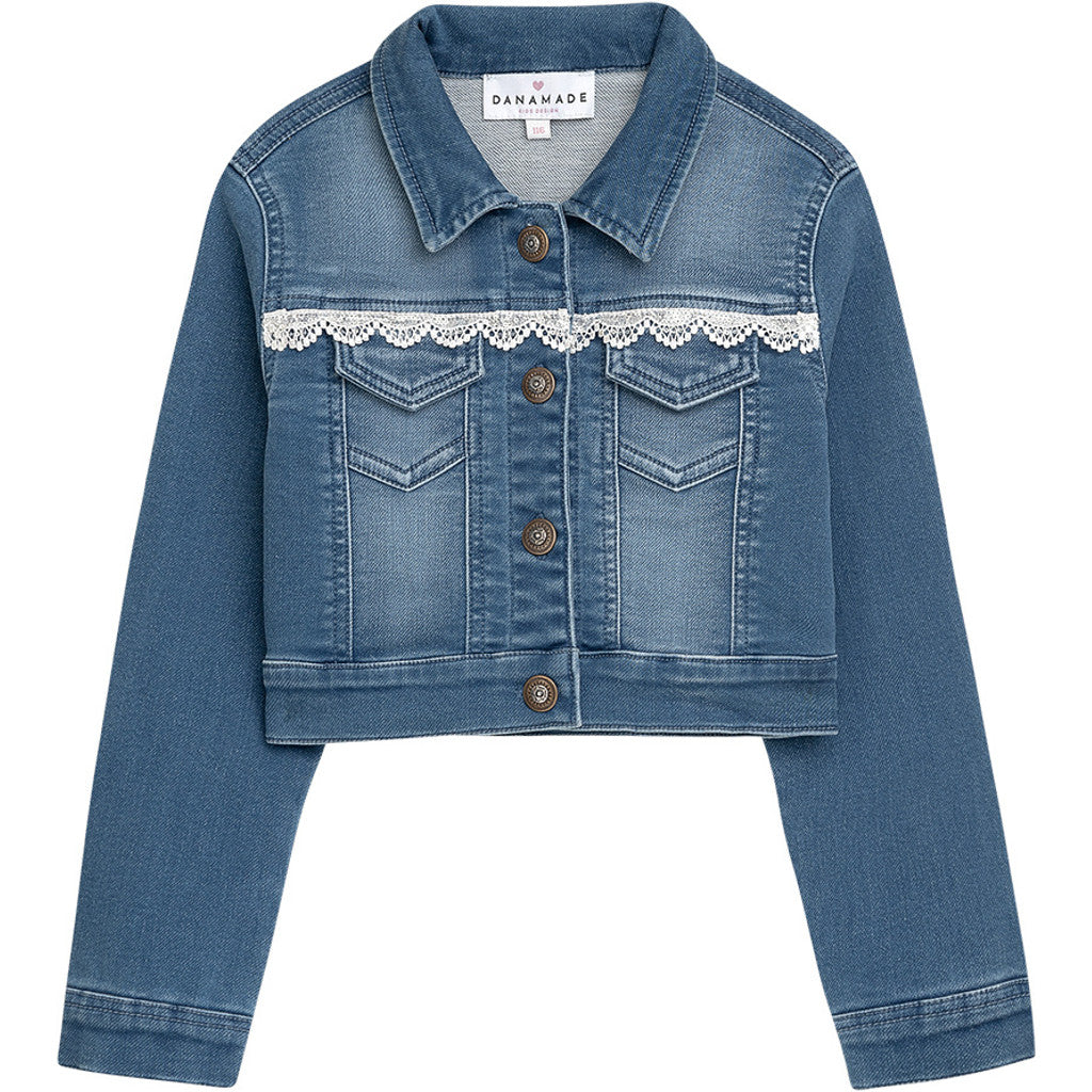 DANAMADE Jeansjacke DLIAH Jacke, Weste Blue