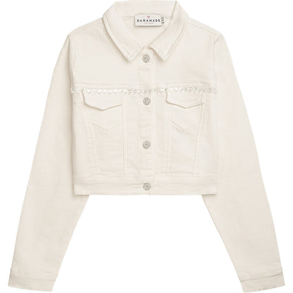 DANAMADE Jeansjacke DLIAH Jacke, Weste Ivory