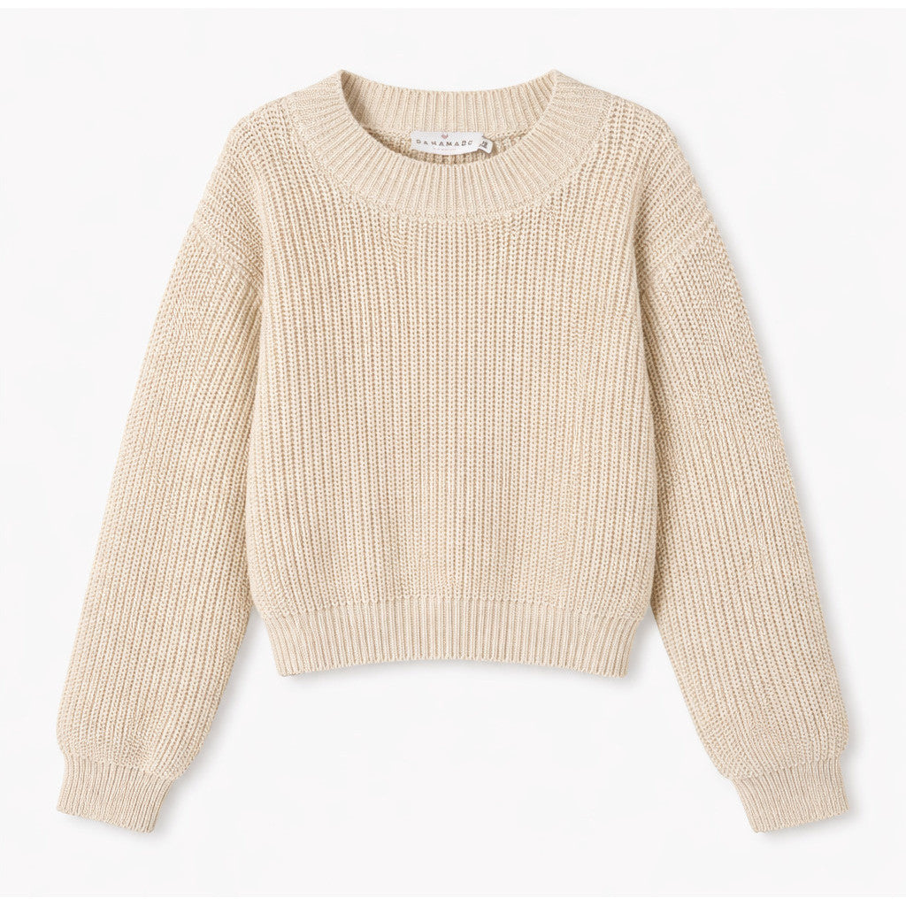 DANAMADE Pullover DTOVE for MOM Pullover Crème