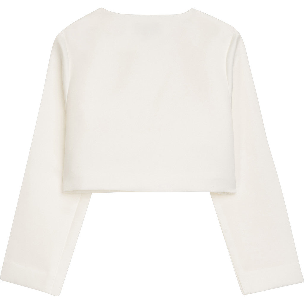 DANAMADE Satin Bolero Eckig DMALIKE Jacke, Weste Ivory