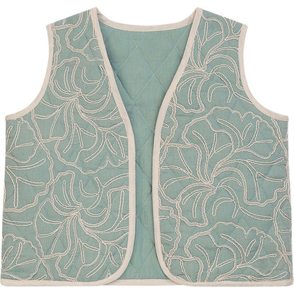 DANAMADE Wende Weste DJODIE Jacke, Weste Icy Blue